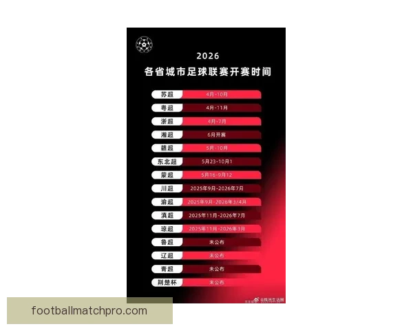 2026年湘超联赛完整赛程查询与最新比赛安排详情
